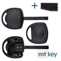 Auto SchlüSsel Rohling HU100 + ID40 Transponder FüR Opel Meriva B Corsa C Tigra