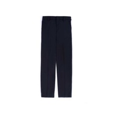 Blauer 8554 4-Pocket Wool Blend LT Pants 32 Reg Unhemmed, Dark Navy
