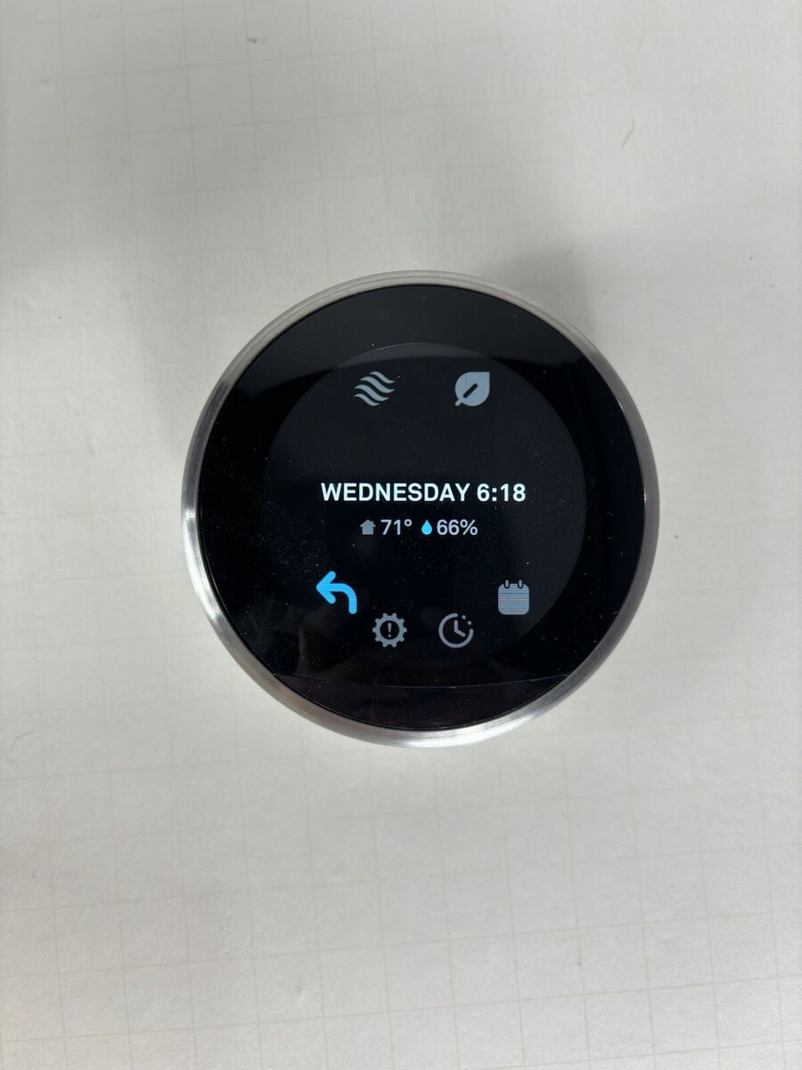 Google Nest 3rd Gen. Model A0013 T3007ES Learning Thermostat Google Nest 3rd Gen. Model A0013 T3007ES Learning Thermostat