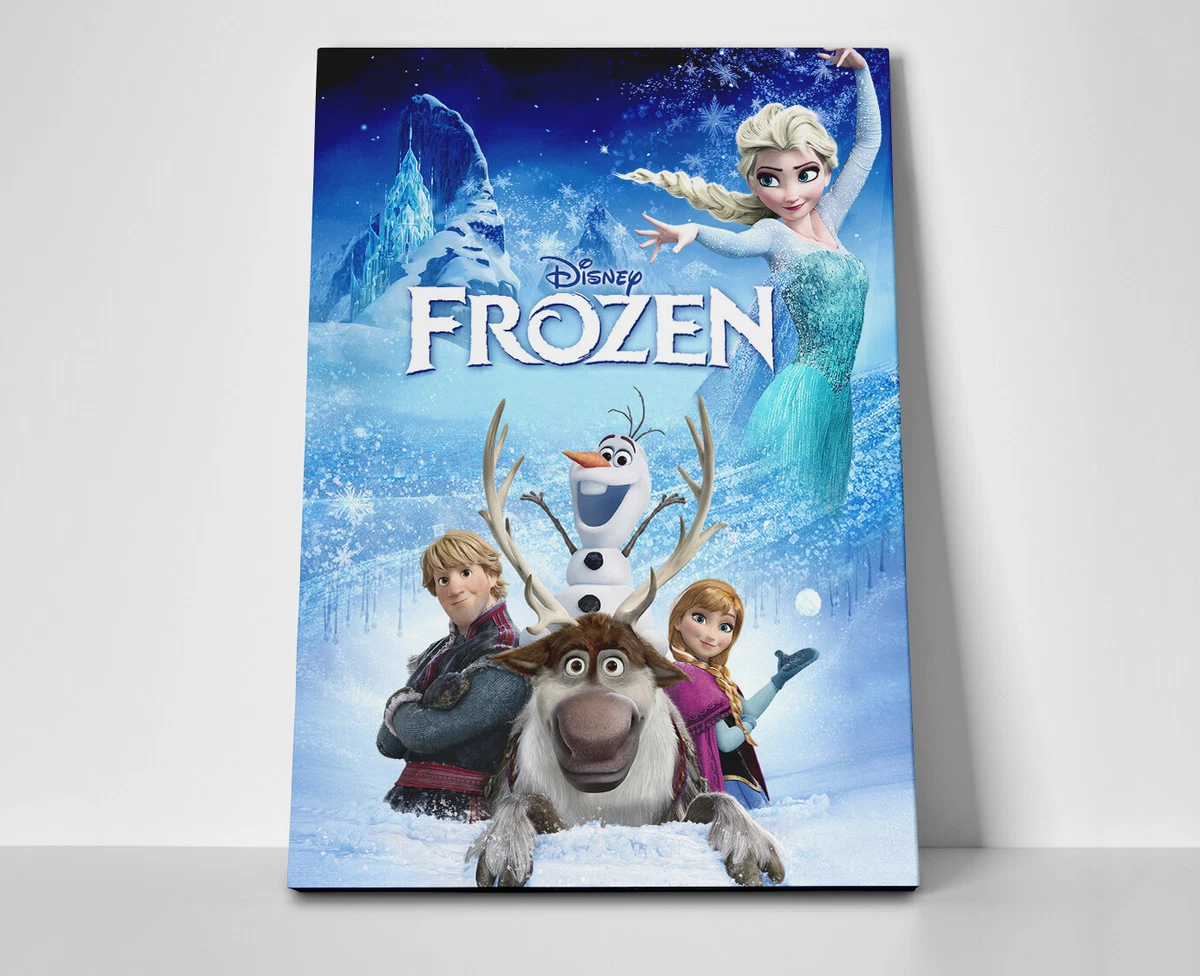 Frozen Movie Poster or Canvas eBay