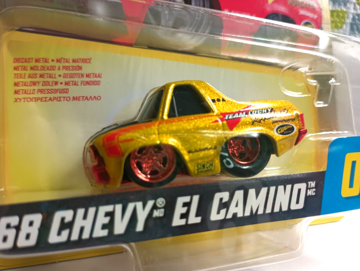 CAR TUNED SERIES 2 CHASE '68 CHEVY EL CAMINO SIGNED BY BIG LOU NEW