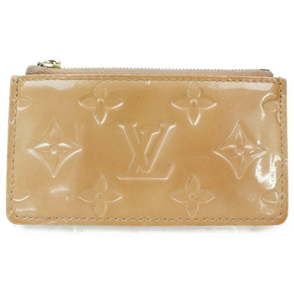 Louis Vuitton Key Cles Pochette Keychain Change Monogram Vernis