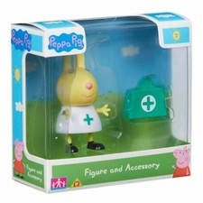 PEPPA PIG Figure  Accessory: Nurse REBECCA w. Bag Character Options Ltd. 3 NiB