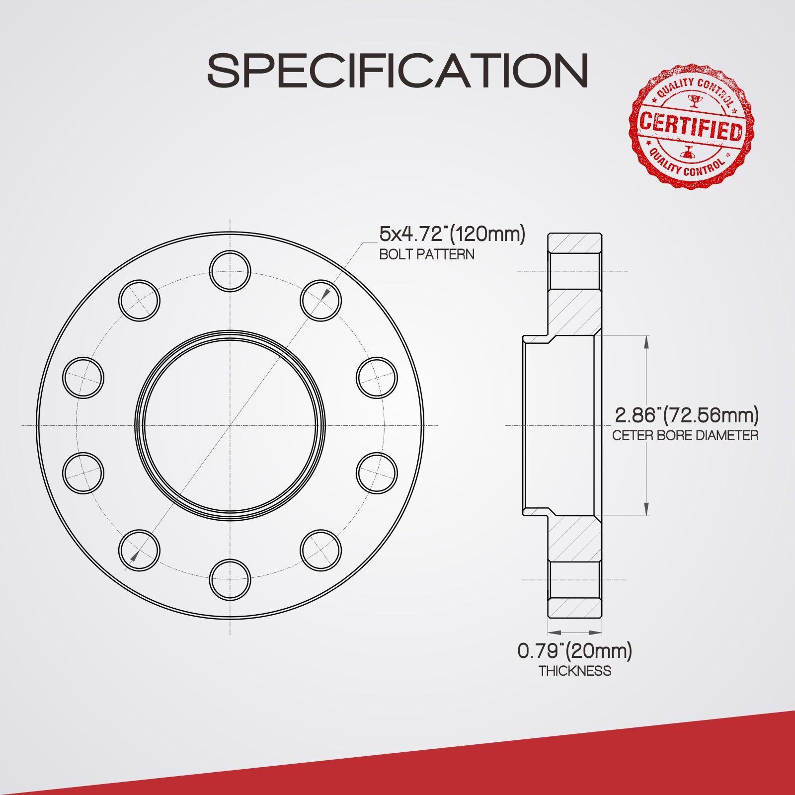 2PC Hubcentric Wheel Spacer 5x120 for BMW E36 Z4 120i 125i M3 2.0 3.0L