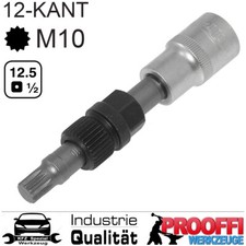 Vielzahn M10 x 33 Zahn Lichtmaschinen 1/2 Stecknuss Für Bosch Lichtmaschine Lang