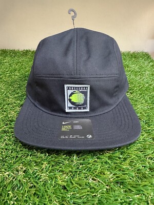 Nike Court Tennis AW84 Challenge Cap Agassi Sampras Hat Black