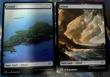 Island [FULL  ART] Lot (Both Variants) - Double Masters - MTG - Pack Fresh MINT!