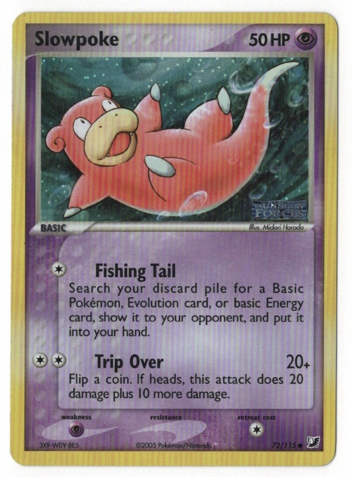Slowpoke 72/115 Unseen Forces for sale | eBay