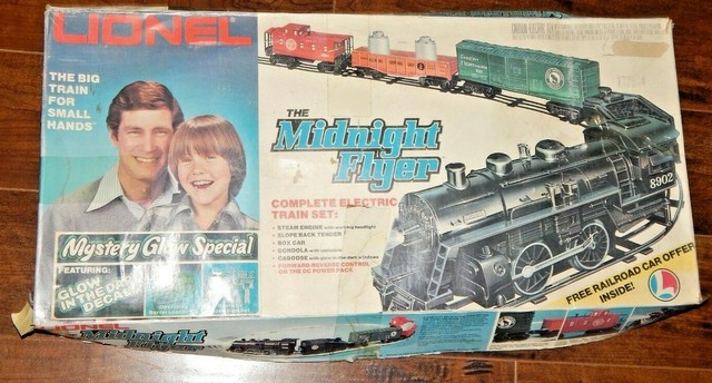 lionel midnight flyer train set