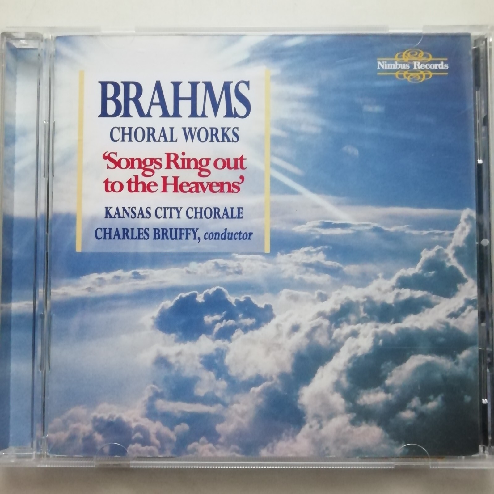Brahms: Choral Works / Kansas City Chorale / Nimbus CD NI 5524
