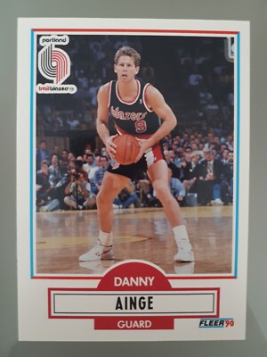 1990-91 Fleer Update Danny Ainge #U-79 Portland Trail Blazers NBA Basketball