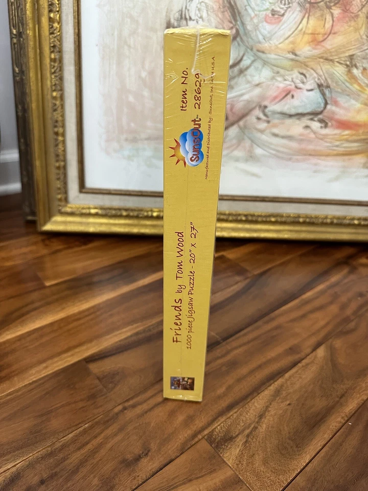 SunsOut 1000 pc puzzle - Tom Woods - Friends - Brand New Sealed - Image 2 of 4