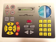 Seabotix ROV LBV Control Console Membrane Switch Overlay CCL202 Screen 201424 