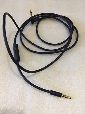 Genuine Aux Cable For Beats Solo, Studio, Detox, Pro Headphones