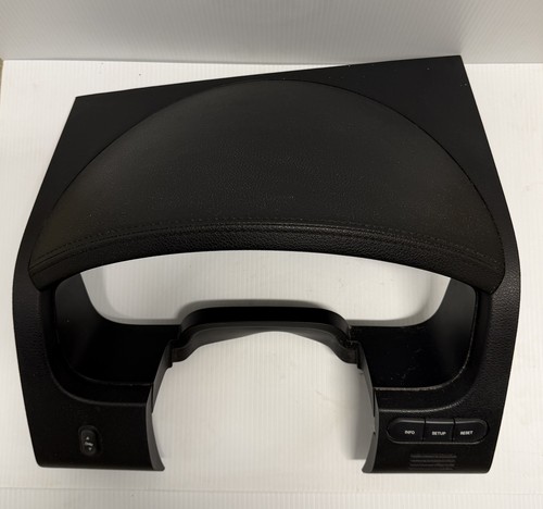 2004-2008 F-150 LARIAT Instrument Cluster Cover Panel Dash Bezel Trim BLACK OEM