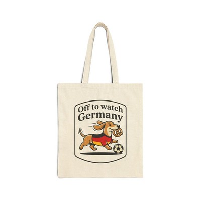 Soccer Tote Bag   - Football Fan Canvas Tote