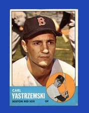 1963 Topps Set-Break #115 Carl Yastrzemski EX-EXMINT *GMCARDS*