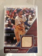 2026 Topps Series 1 TREA TURNER Bat Relic Phillies