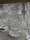 SET OF 12 RALPH LAUREN "GLEN PLAID" CRYSTAL HIGHBALL GLASSES NO RESERVE — photo 8