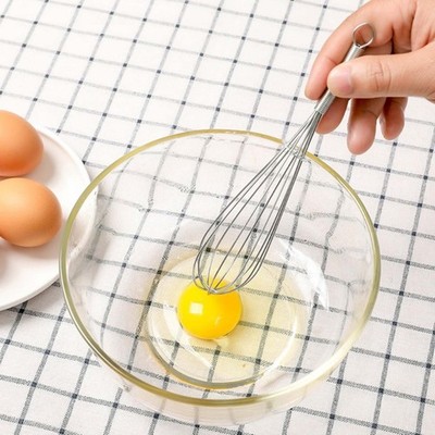 New Stainless Steel Hand Whip Whisk Mixer Egg Beater Kitchen Cooking Tools