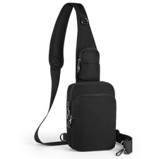 Sling Bag, Crossbody Bag with Zipper Lock, RFID Water Resistant for Women a...