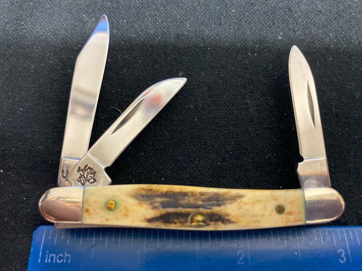 Case XX V5327 Stockman Knife, 2000, Vintage Stag Handles | eBay