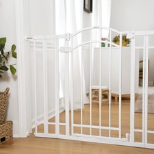 Ingenuity The Doorway 48W Series Baby and Dog Gate - White