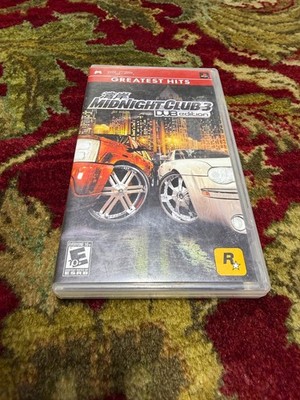 Midnight Club 3 Dub Edition (Sony PSP, 2005) Complete In Box CIB w/ Manual