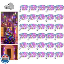 30 Pack 20 LED 6.6ft Battery Operated Mini LED Copper Wire String Fairy Lights
