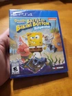 PS4 Playstation 4 Spongebob Squarepants Battle for Bikini Bottom Rehydrated READ