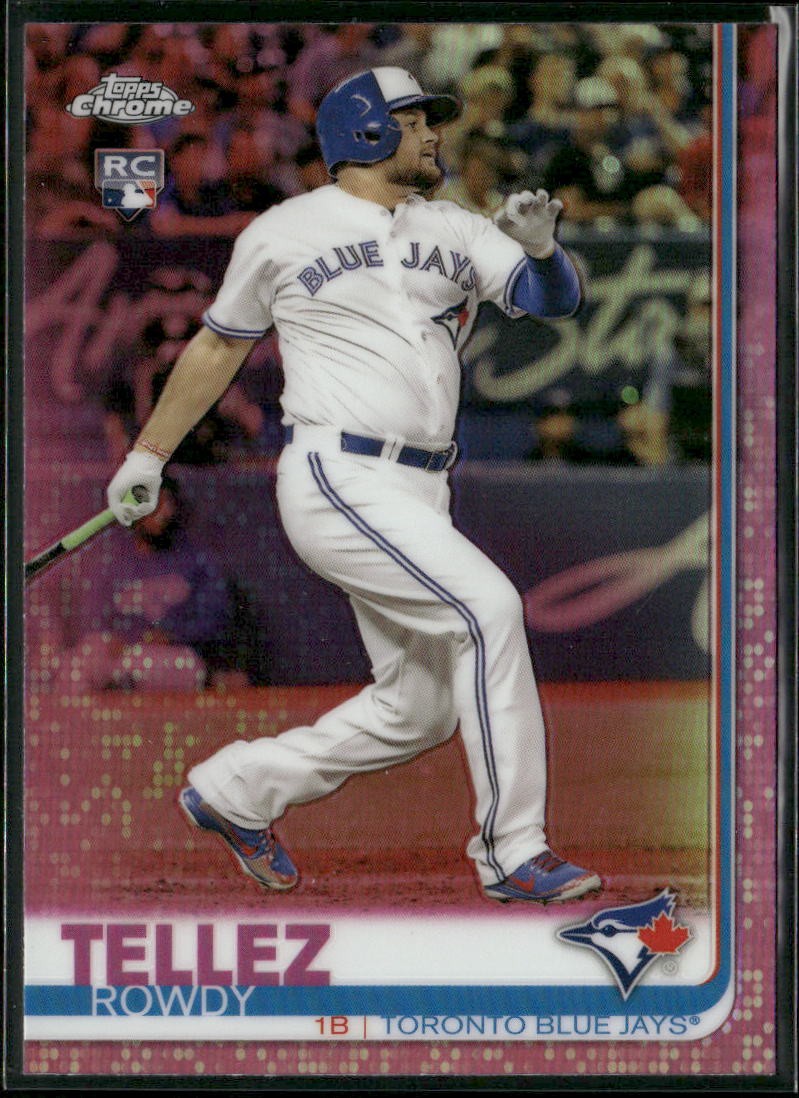 2019 Topps Chrome #2 Rowdy Tellez Pink Refractor