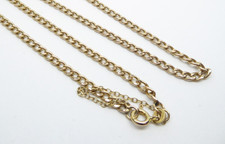 9ct Gold Curb Chain Link Hallmarked 6.7 grams 24
