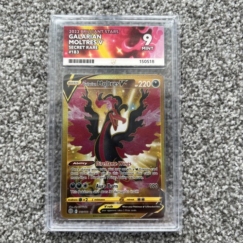 Galarian Moltres V graded ACE 9 for sale on eBay
