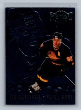 1996-97 Metal Universe Pavel Bure #2 Vancouver Canucks Ice Carvings