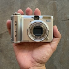 Canon PowerShot A610 5.0MP / CCD Digital Camera Silver