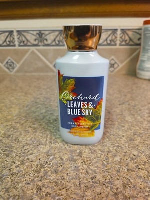 Bath Body Works Orchard Leaves Blue Sky Body Lotion 8oz Retired Discontinued 