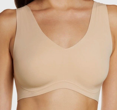NWD True & Co Body Lift V-Neck V-Back Full Cup Lined Wire Free Bra XS 14839