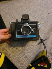 Polaroid Land Camera Colorpack II Instant Film Camera w/ Leather Case.. Untested