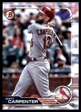 Matt Carpenter 2019 Bowman #74 Cardinals MLB READ FREE SHIPPING AutographDen