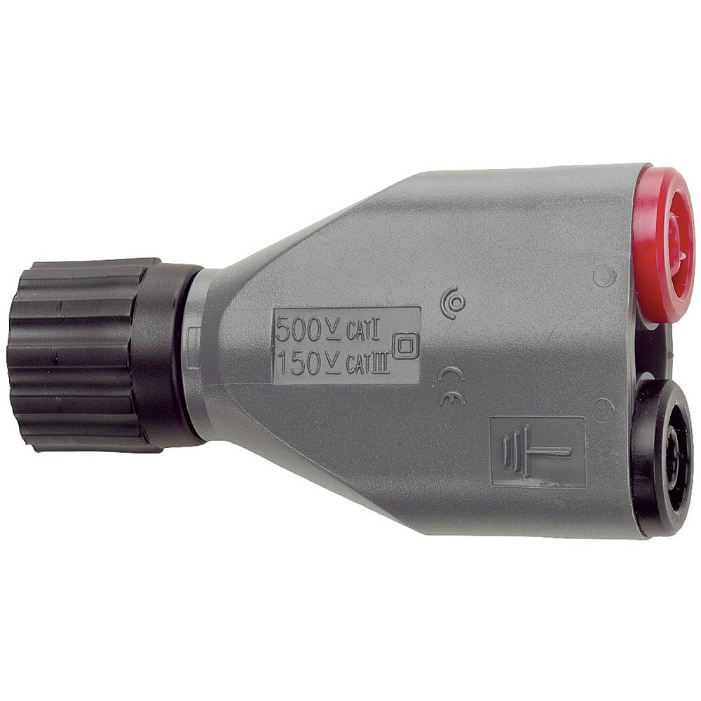 Pomona 72937 Adapter Insulated BNC(M) to Double Banana Jack 1piece