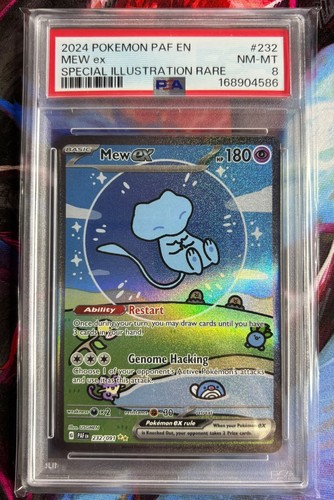Mew ex graded PSA 8 for sale on eBay
