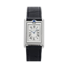 Cartier Tank Basculante Steel 36mm x 24mm Silver Strap Rectangle Watch W1011258