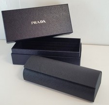 Prada Eyeglasses Case with Original Box  Cloth   Authentic
