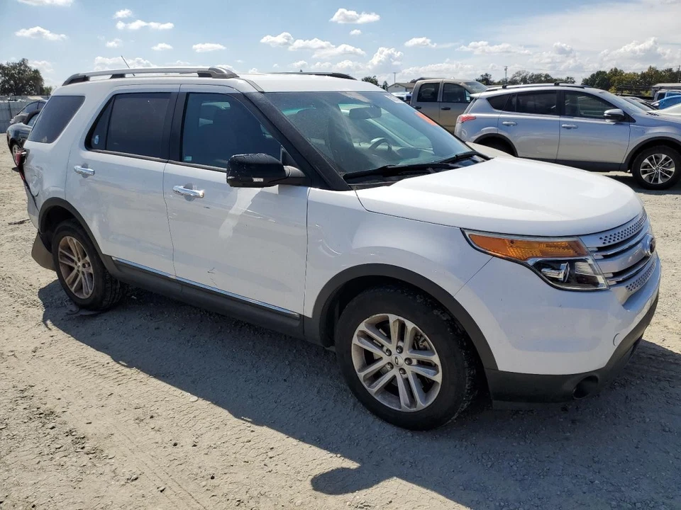 Vidro de ventilação de porta traseira esquerda usado serve: 2013 Ford Explorer tom de privacidade traseiro G - Imagem 4 de 4