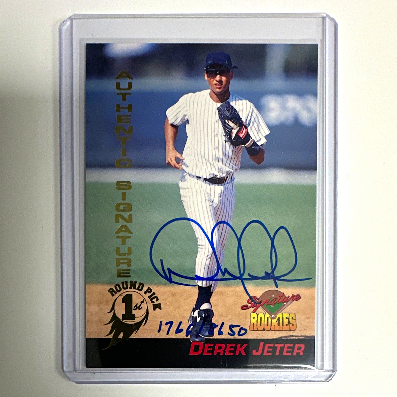 Signature Rookies 1994 Derek Jeter #35 Authentic Rookie Auto 1766/8650