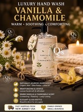 Asquith  Somerset Vanilla  Chamomile Hand Wash 16.23 Oz Glass Bottle New