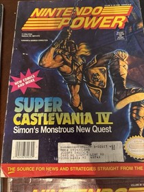 Huge Vtg Nintendo Power Magazine Lot w Posters NES SNES  Castlevania