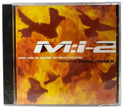 M:I-2 Mission Impossible 2 Soundtrack Score Hans Zimmer CD New w Case Crack