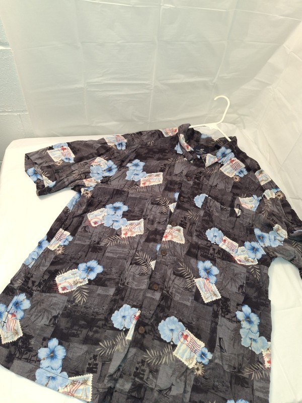 Caribbean Joe Button 2XL 100% Rayon