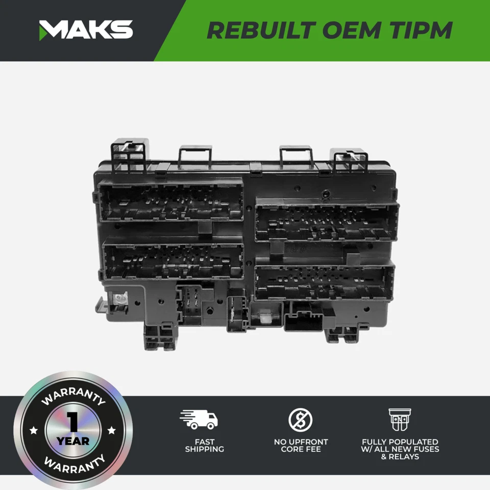 Dodge RAM 2500/3500 2015-2018 OEM reconstruido TIPM caja de fusibles 68322377AD Foto 3 de 4